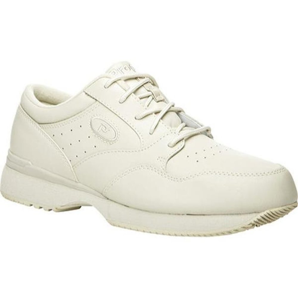 New men's Propet Lifewalker lace D width beige